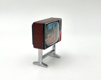 Lundby Original TV With Wimbledon Dollhouse Item Sweden