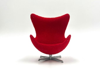 Miniature Lundby Iconic chair famous Danish designer, Brio