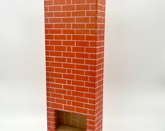 Large dollhouse fireplace