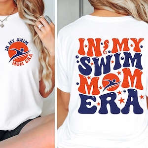 Hell in meiner Swim Mom Era SVG-PNG, Swim Mom Era SVG, Sport Mom Shirt svg, lustige Mom Shirt svg, Mom Life svg, Retro Mom svg, Schwimmen svg