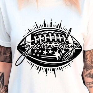 Game Day Svg Png, Football Season Svg, Touchdown Svg, College Football Png for Sublimation, Football Mom Cut File Cricut, Silhouette