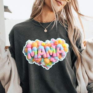 Bunte Wolke Mama Png, 3D Mama Shirt Design, Muttertag Png, Mama Leben, psychische Gesundheit, Mama Positive Vibes, Mama Geschenk Druck, Mutterschaft Png