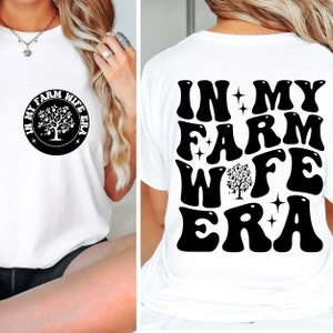 In mijn boerderij vrouw tijdperk SVG PNG, boerenvrouw png, boerin shirt Design, Peach Tree Svg Png, Cricut of sublimatie Svg-bestand, Eps Dxf Ai
