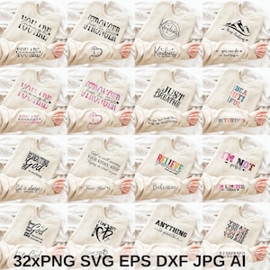 Ensemble Svg Citations Positives, Ensemble Svg Chrétien, PNG, Ensemble Svg motivant, Ensemble Svg Santé Mentale, Svg Aimez-vous, Png, Dxf, Eps