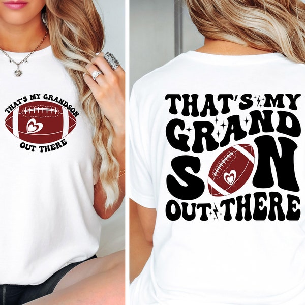 Thats My Grandson Football Svg - Etsy