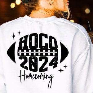 Svg Hoco 2024, Retrouvailles 2024 svg, Png, svg Retrouvailles, Hoco svg, Retrouvailles football, High School Reunion svg, Conception de chemise de bal