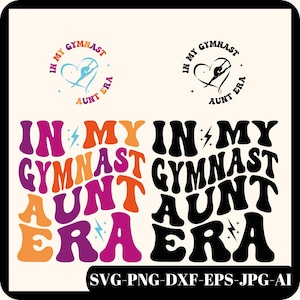 In meiner Gymnastik-Tante Era Png-Svg, Retro-Gymnastik Png, Gymnastik-Tante-Svg, Sport-Tante-Svg, Gymnastik-Shirt-Svg, Sublimation, Schnittdatei