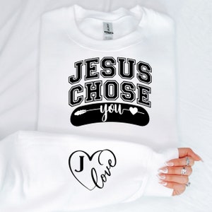 Jesus Chose You Svg: Christian Scripture Design (Digital Download)