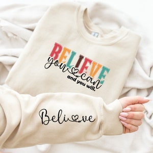 Believe You Can and You Will SVG, Inspirierende geschnitten Datei, psychische Gesundheit Illustration, Tshirt Zitat Illustration, Mutter Leben Illustration, Starke Frauen Muster, Png, Dxf