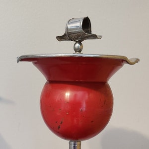 Art Deco 1930&#39;s STATIONARY BELMET ROLLODOR cigar ashtray. Some condition issues as shown.This  rare ashtray is a great restauration projet !
