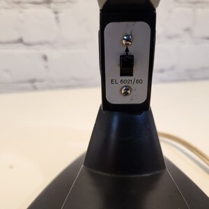 Vintage 1950s Philips EL 6021/60 Microphone with Base image 6