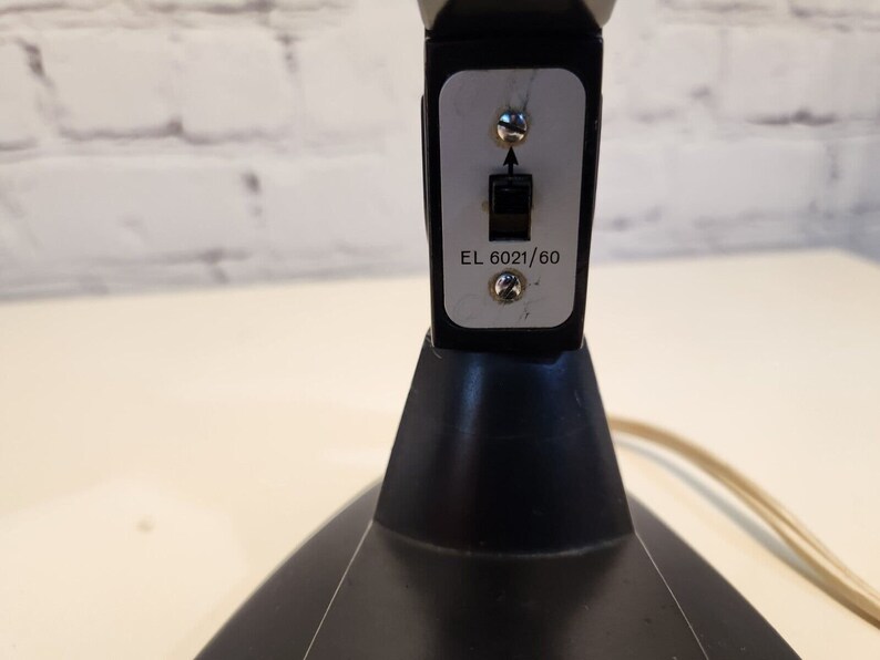 Vintage 1950s Philips EL 6021/60 Microphone with Base image 6