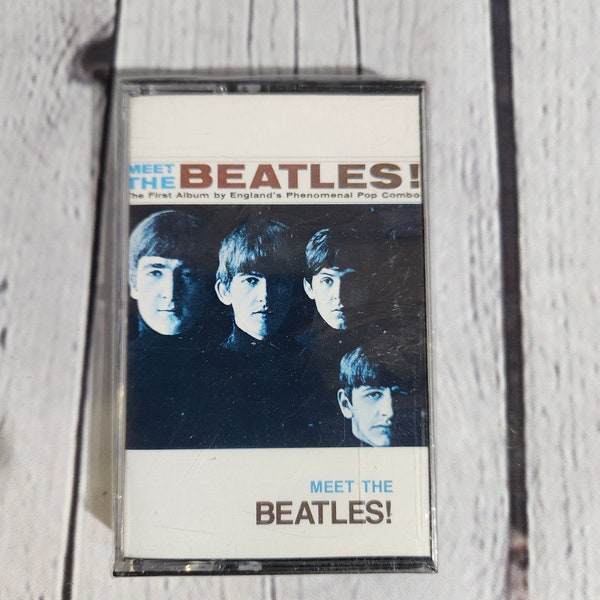 New and sealed the beatles - meet the beatles  tape cassette brand new