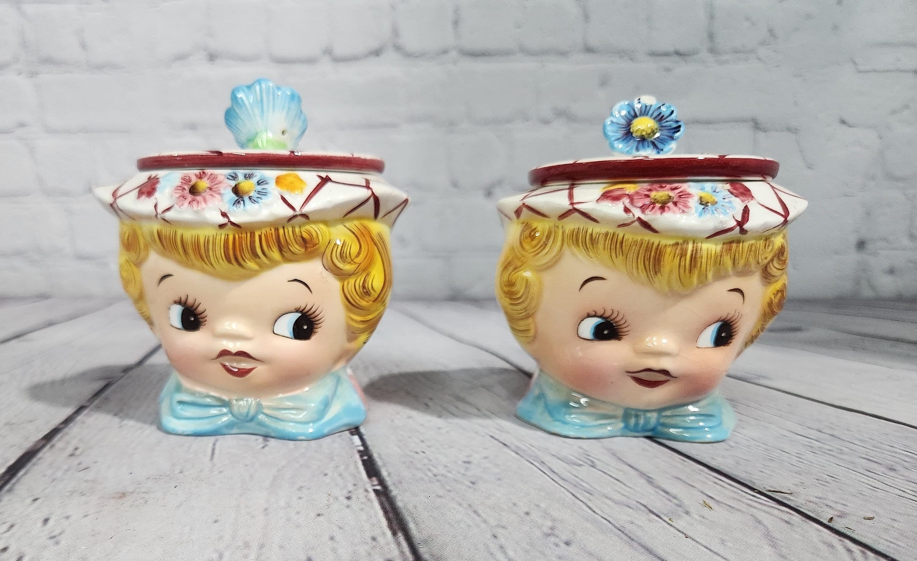 Lefton Miss Dainty Cookie Jar - Etsy Canada