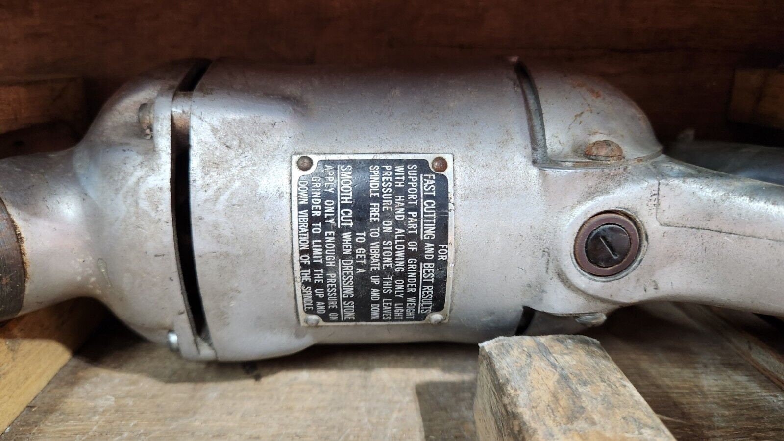 Vintage Black and Decker Vibro-centric 55 Degrees Heavy Duty