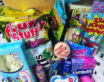Large Birthday Candy Box