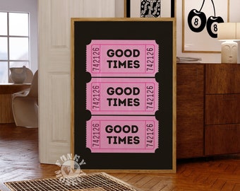Set 4 Tele Da Parete Pink Coquette Con Fiocco Rosa E Ciliegie, Cornice Inclusa, 30,5x40,6 Cm, Decorazione Estetica Per Camera Da Letto, Soggiorno, Ragazze