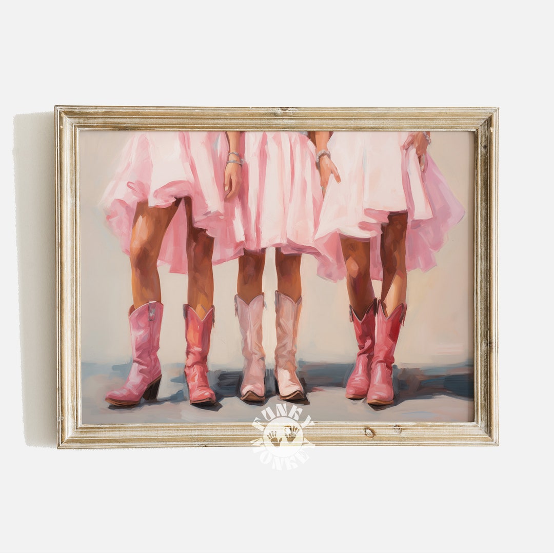 retro cowgirl art prints - set of 3 - digital download... Cowgirl Print, Pink Girl Western Digital Print, Coastal Cowgirl ...