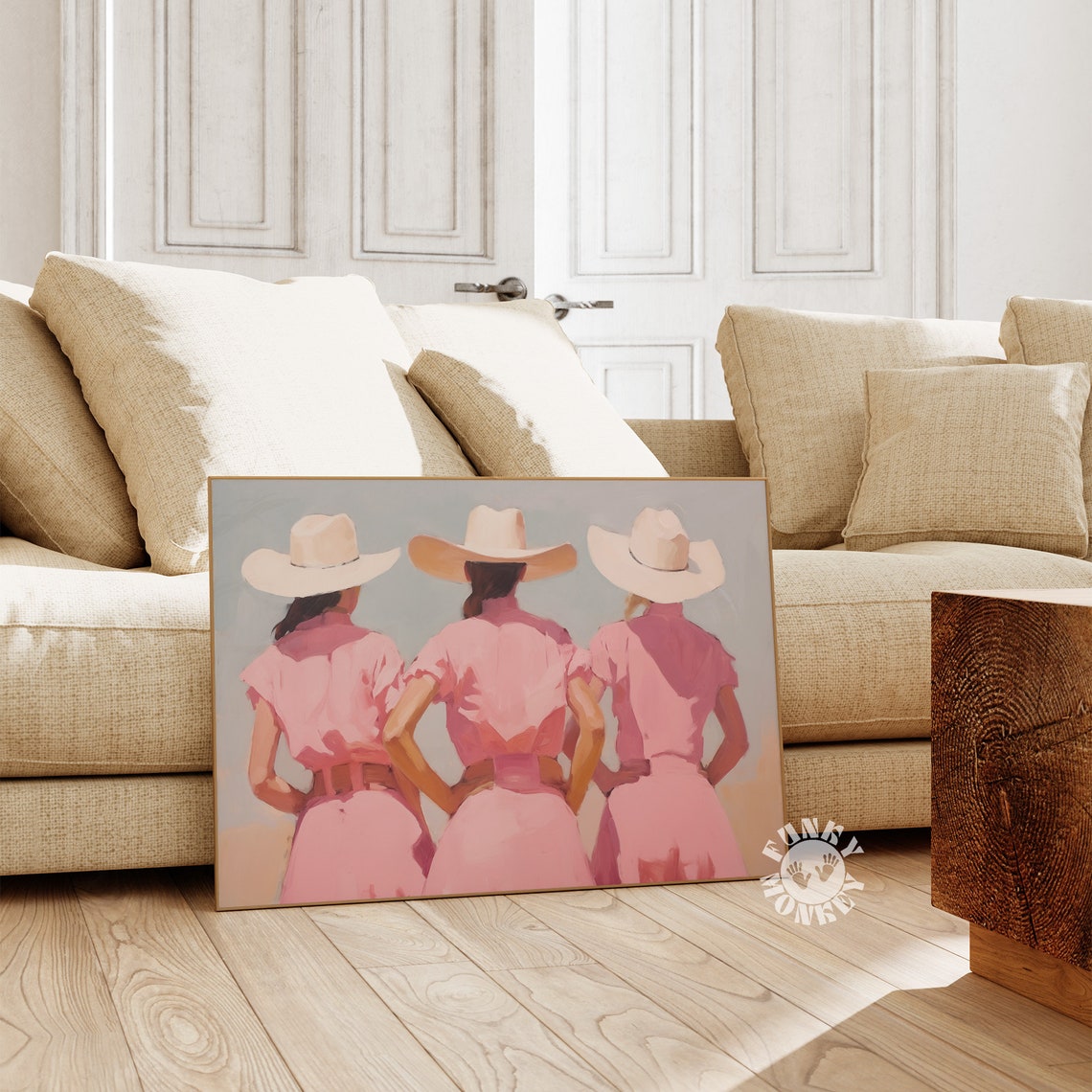 retro cowgirl art prints - set of 3 - digital download... Retro Western Cowgirl Print, Pink Girly Digital Art, Printable Cowgirl ...
