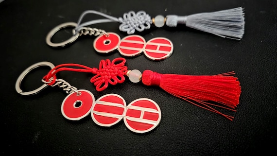 Arirang Inspired Soft Enamel Metal Keychain with free tassel – Concert Key Ring Charm Accessory