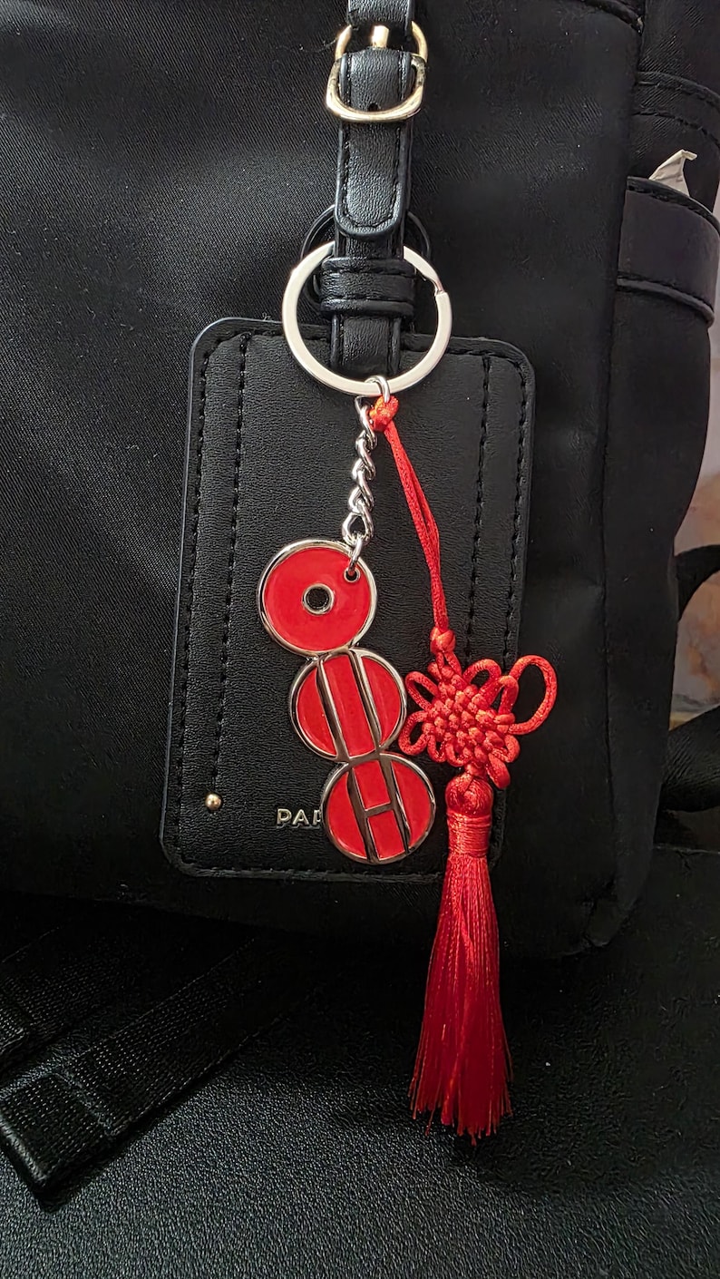 Arirang Inspired Soft Enamel Metal Keychain with free tassel – Concert Key Ring Charm Accessory image 10