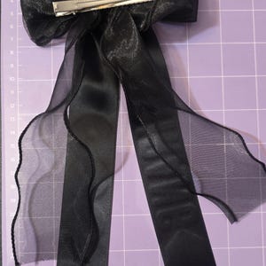 BTS ARIRANG Concert Hair Clip – ARMY Fan Accessory, htv glitter printed Ribbon Bow image 7