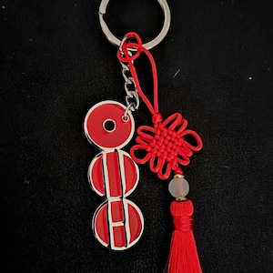 Arirang Inspired Soft Enamel Metal Keychain with free tassel – Concert Key Ring Charm Accessory image 9