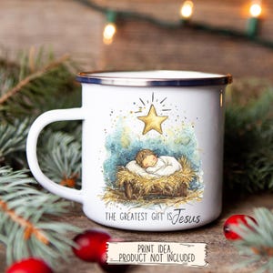 Jesus nativity, Jesus manger png, Baby Jesus manger png, baby Jesus christmas clip art, baby Jesus christmas nativity png, religious christmas png, Baby Jesus manger mug art, Jesus manger mug png, Jesus nativity mug sublimation