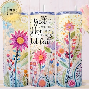 Christian Tumbler Wrap, Christian tumbler .png wrap, Christian 20oz skinny tumbler wrap, Christian Sublimation tumbler, 1 Image PLUS 3 FREE
