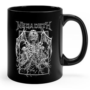 Heavy Metal gift | heavy metal mug | Megadeth gift | Megadeath mug | megadeth | megadeath