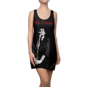 Joy Division Dress/ Iam Curtis appeal/ Joy division t shirt/ joy division gift for women/ gift for Joy division fan/ joy division/Rock dress