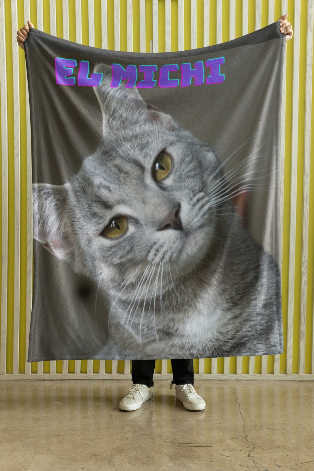 Cat Photo Blanket Cat Custom Dog Photo Blanke pet Face Blanket pet