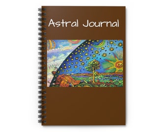 Astral Journal/Astral experiences notebook/ Astral Travel/ spiritual Experiences/ Diary/ Witch notebook/Hermetic notebook/ spirit journal