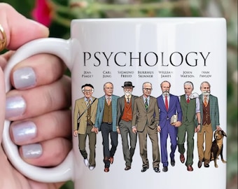 Modern Therapy Office Mug - Professional Clinical Psychologist Identity Gift - Counselor & Therapist Appreciation Cup