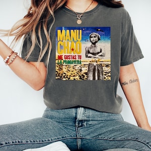 Manu Chao, Manu chao Tee, Manu chao t shirt, spanish rock band t shirt, spanish music tshirt, josé Manuel Arturo Tomás Chao Ortega shirt