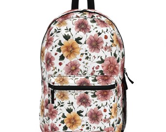 Flowers Backpack | Floral backpack | garden backpack | wildflowers backpack