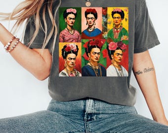 Frida Khalo shirt |Frida khalo t shirt|mexican culture shirt|frida kalo |frida khalo gifts| Empowerment Tee|Feminist shirt| Frida Fan Tee
