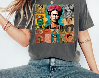 Frida Khalo shirt | Frida khalo t shirt|mexican culture shirt|frida kalo |frida khalo gifts| Empowerment Tee|Feminist shirt| Frida Fan Tee