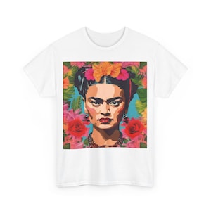 Frida Khalo shirt | Frida khalo t shirt|mexican culture shirt|frida kalo |frida khalo gifts| Empowerment Tee|Feminist shirt| Frida Fan Tee image 4