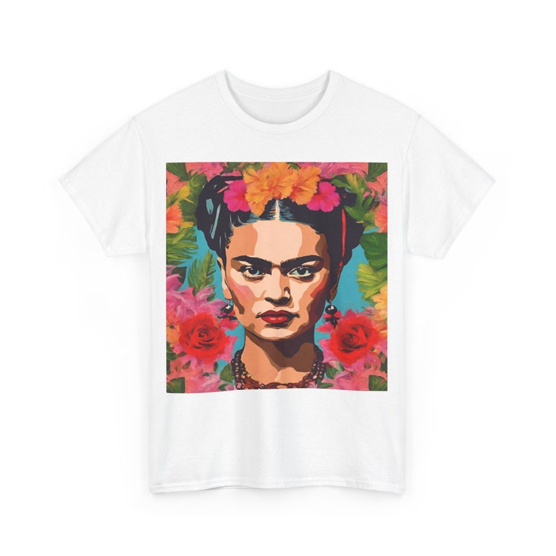 Frida Khalo shirt | Frida khalo t shirt|mexican culture shirt|frida kalo |frida khalo gifts| Empowerment Tee|Feminist shirt| Frida Fan Tee image 4
