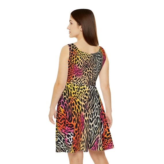 tiger dress women Nala tiger-print and a chic clutch TIGER PRINTED JERSEY SLEEVELESS TUBE