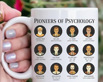 Modern Therapy Office Mug - Professional Clinical Psychologist Identity Gift - Counselor & Therapist Appreciation Cup