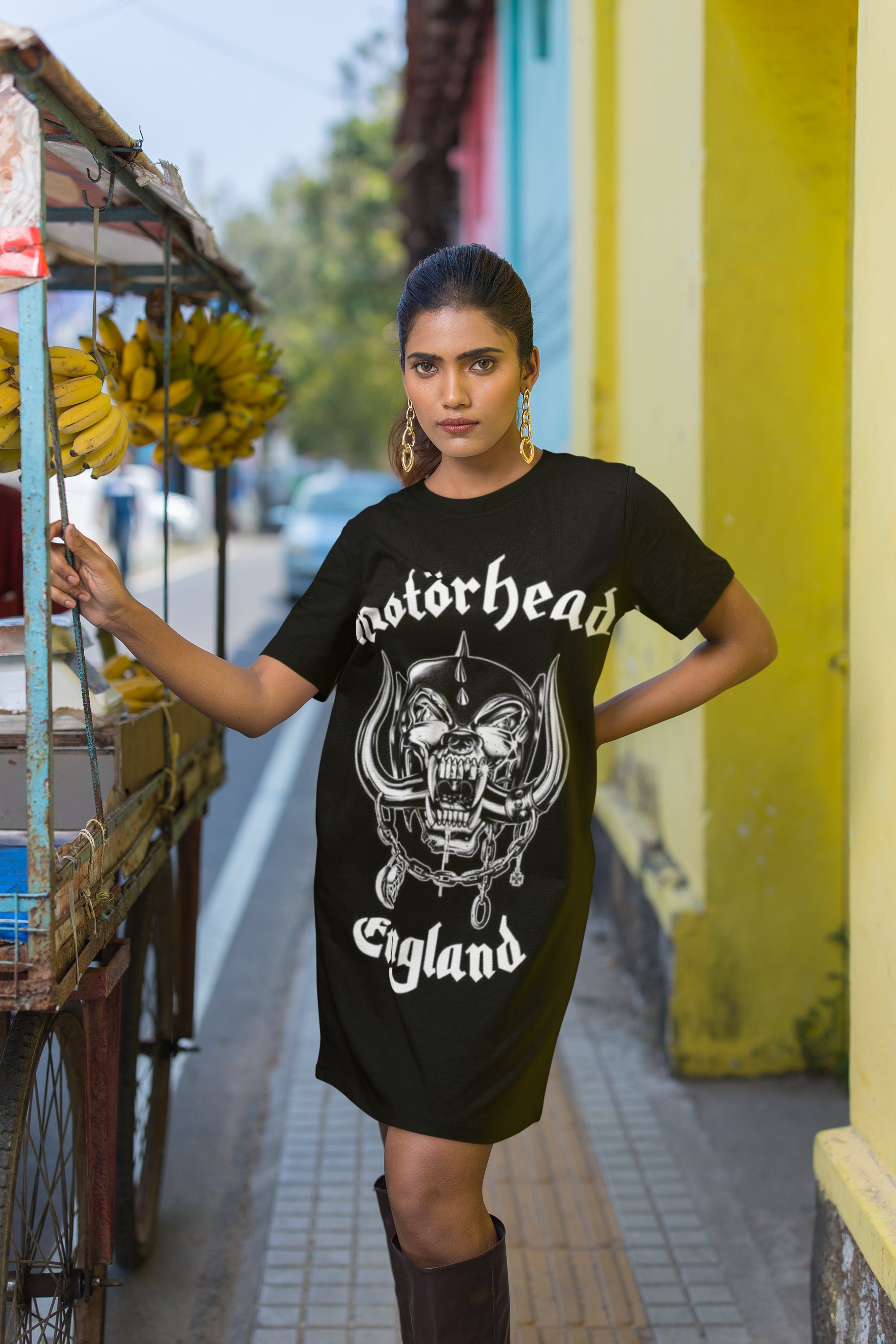 knee length dresses for ladies Heavy Metal Stringer Tank / L