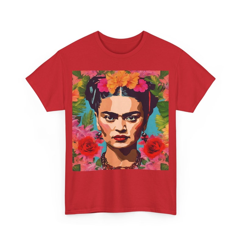 Frida Khalo shirt | Frida khalo t shirt|mexican culture shirt|frida kalo |frida khalo gifts| Empowerment Tee|Feminist shirt| Frida Fan Tee image 3