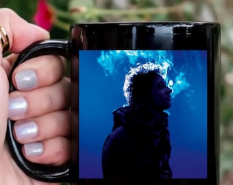 Soda Stereo Black Mug | G. Cerati mug | soda stereo fan gift | soda stereo gift | Stereo soda| spanish Rock mug| rock spanish gift