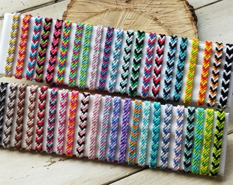 Bracciali chevron brasiliani.