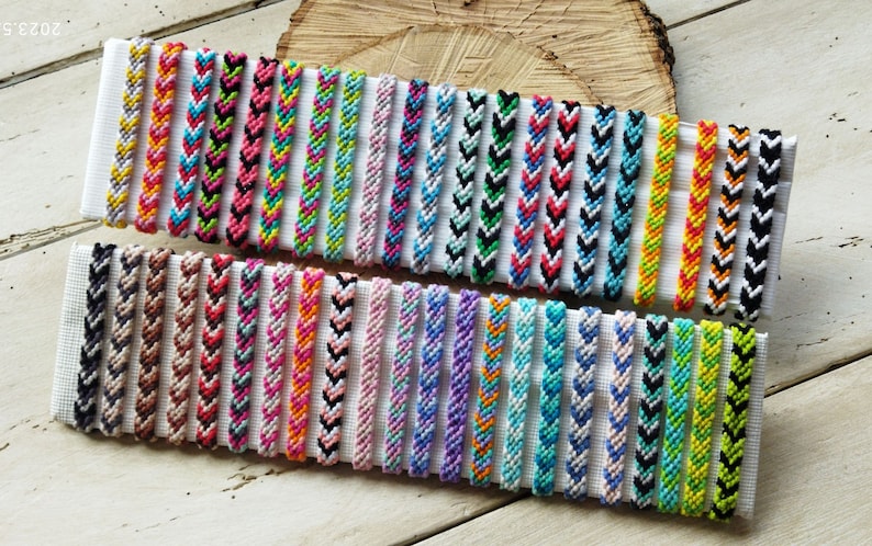 Brazilian chevron bracelets. image 1