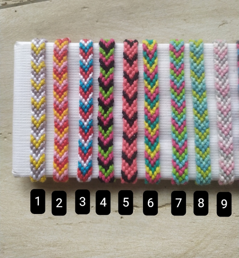 Brazilian chevron bracelets. image 2