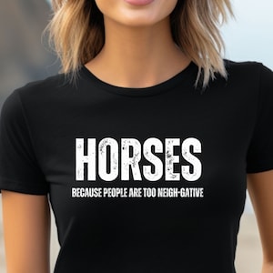 Horse Lover Shirt, Gift for Horse Lovers shirt, Equestrian horse shirt gift, Horse tshirt with quote, Gift For Horse Owner, country shirt image 1