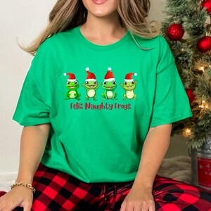 Chemise grenouille et crapaud, chemise de Noël grenouille et crapaud, chemise grenouille drôle, chemise crapaud, chemise grenouille, cadeaux grenouille, t-shirt grenouille, sweatshirt grenouille et crapaud